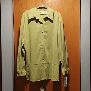 Womans Apparenza Stretch Moleskin Jacket 1X Nwt